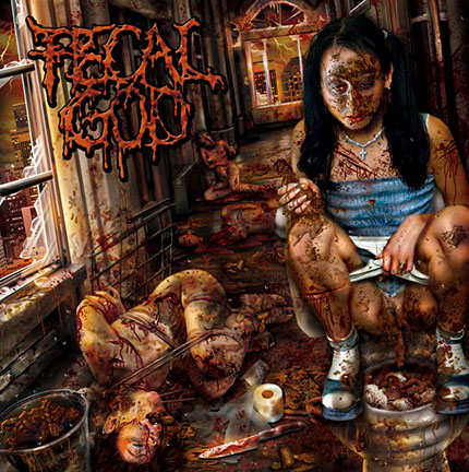 Fecal God - Thee Flesh We Mutilate Album Cover Artwork by Mike Hrubovcak / Visualdarkness.com