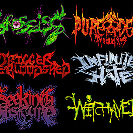 Grossiss / Pure Death Productions / Trigger the Bloodshed / Infinited Hate / Seeking Obscure / Witchaven by Mike Hrubovcak / Visualdarkness.com