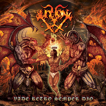 Unicon - Vade Retro Semper Dio Album Cover Artwork by Mike Hrubovcak / Visualdarkness.com