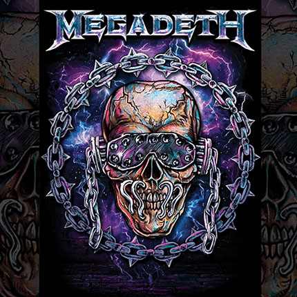 T-shirt Artwork by Mike Hrubovcak / Visualdarkness.com Megadeth Holy Wars Megadeth Megacruise