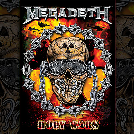 T-shirt Artwork by Mike Hrubovcak / Visualdarkness.com Megadeth Holy Wars