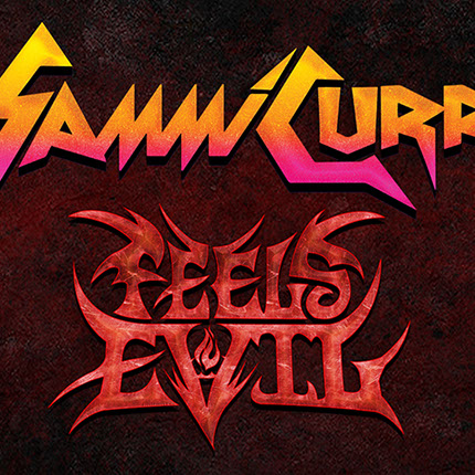 Sammi Curr (Trick or Treat 1986) / Feels Evil  logos by Mike Hrubovcak / Visualdarkness.com