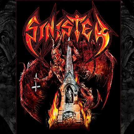 T-shirt Design by Mike Hrubovcak / Visualdarkness.com Sinister Demon Church