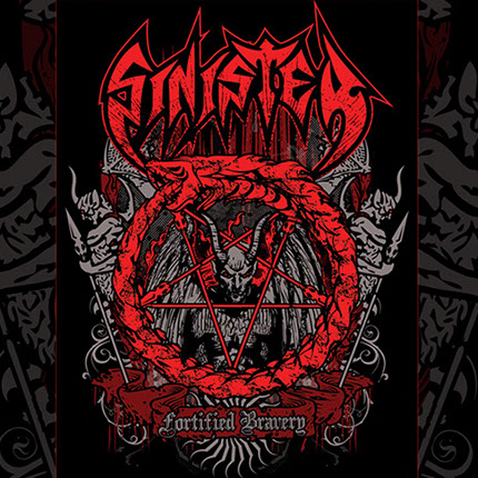 T-shirt Design by Mike Hrubovcak / Visualdarkness.com Sinister Fortified Bravery