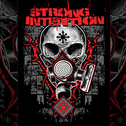 T-shirt Design by Mike Hrubovcak / Visualdarkness.com Strong Intention Gas Mask