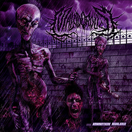 Malodorous - Amaranthine Redolence Album Cover Artwork by Mike Hrubovcak / Visualdarkness.com