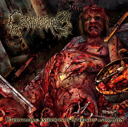 Cephalotripsy - Uterovaginal Insertion Of Extirpated Anomalies Album Cover Artwork by Mike Hrubovcak / Visualdarkness.com