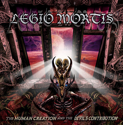 Legio Mortis - The Human Creation And The Devil's Contribution Album Cover Artwork by Mike Hrubovcak / Visualdarkness.com