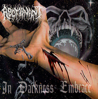 Abominant In Darkness Embrace Album Cover Artwork by Mike Hrubovcak / Visualdarkness.com