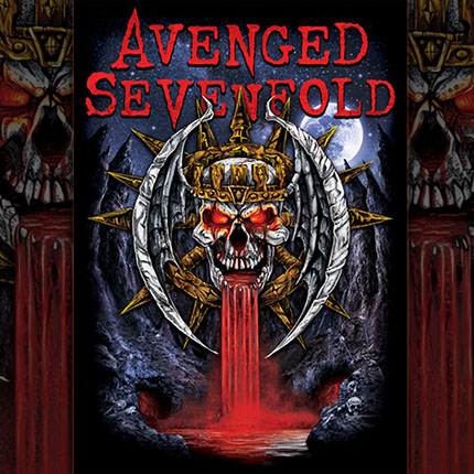 T-shirt Design by Mike Hrubovcak / Visualdarkness.com Avenged Sevenfold Waterfall