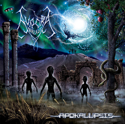 Album Cover Artwork by Mike Hrubovcak / Visualdarkness.com Aurora Borealis - Apokalupsis