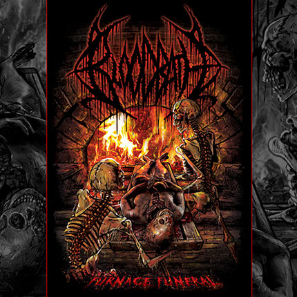 T-shirt Artwork by Mike Hrubovcak / Visualdarkness.com Bloodbath Furnace Funeral