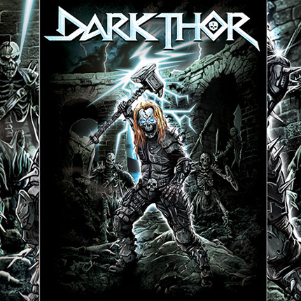 T-shirt Artwork by Mike Hrubovcak / Visualdarkness.com Dark Thor