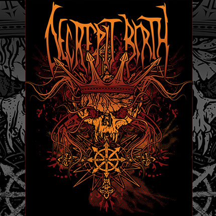 T-shirt Design by Mike Hrubovcak / Visualdarkness.com Decrepit Birth