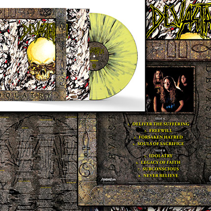 Devastation Idolatry Layout Design by Mike Hrubovcak / Visualdarkness.com