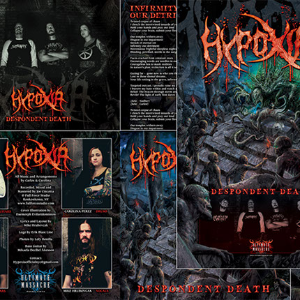 Hypoxia Despondent Death Layout Design by Mike Hrubovcak / Visualdarkness.com